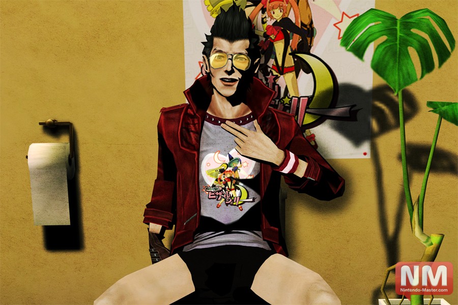 Travis au petit coin