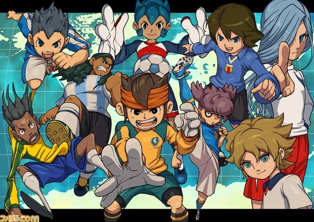 Les personnages de inazuma eleven
