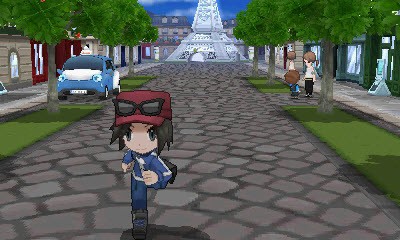 Pokémon X/Y test lumiose 3D