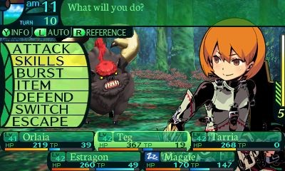 etrian odyssey IV legends of the titan test bannière classes