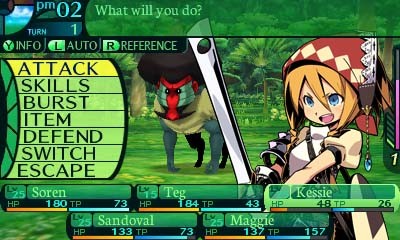 etrian odyssey IV legends of the titan test bannière classes