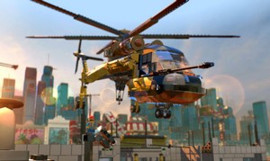 Un super hélicoptère dans LEGO Movie