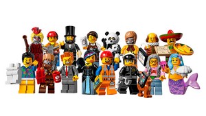 Lego movie figurines
