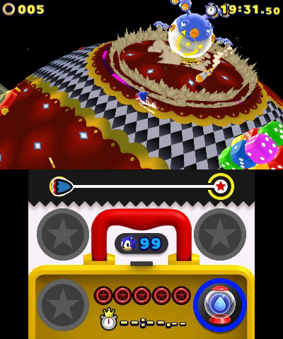un vilain pas beau de Sonic Lost World 3DS