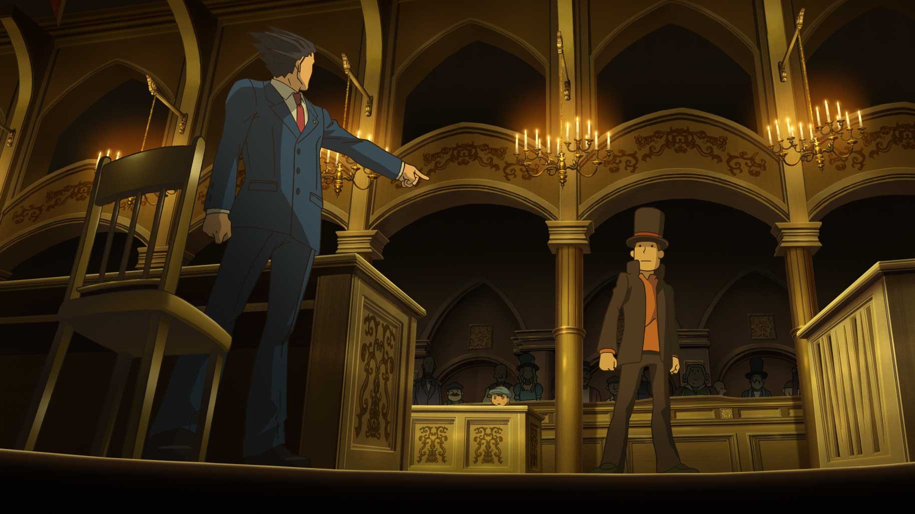 test layton vs ace attorney