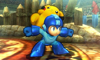 bannière super smash bros 3DS test
