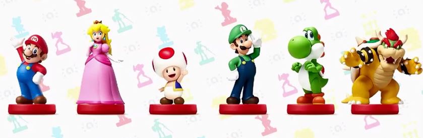 Les amiibo Super mario Bros compatibles Mario Party 10