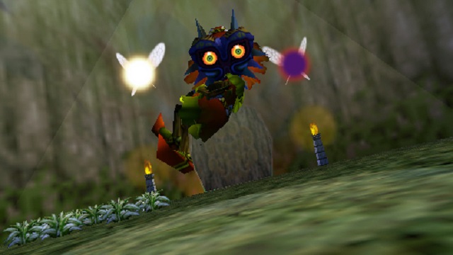 Skull Kid dans Zelda Majora's Mask (N64)