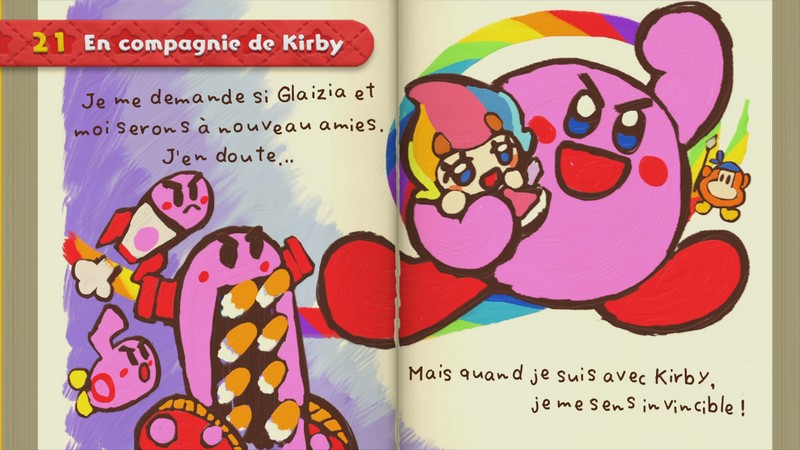 Kirby et le pinceau arc en ciel