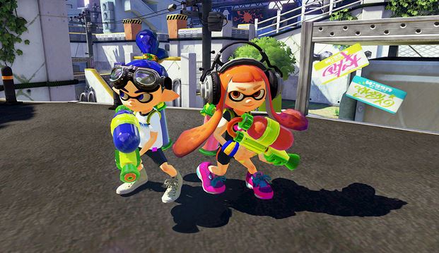 Les stars de Splatoon