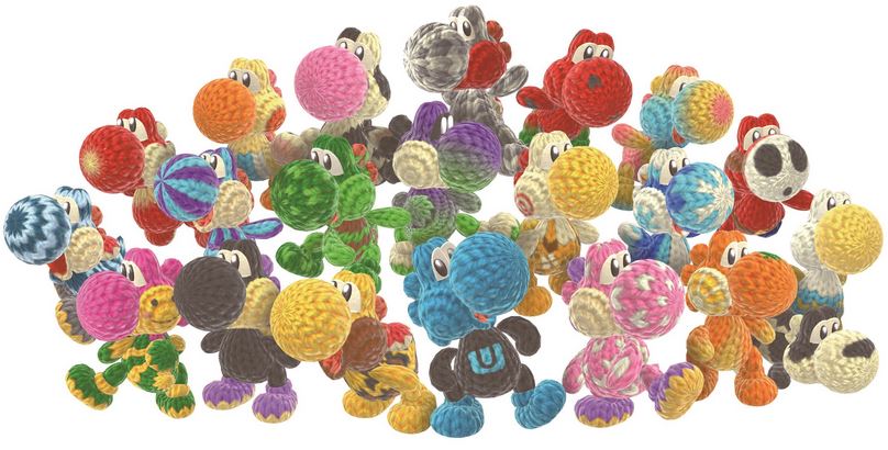 Les vrais patrons de Yoshi's Woolly World