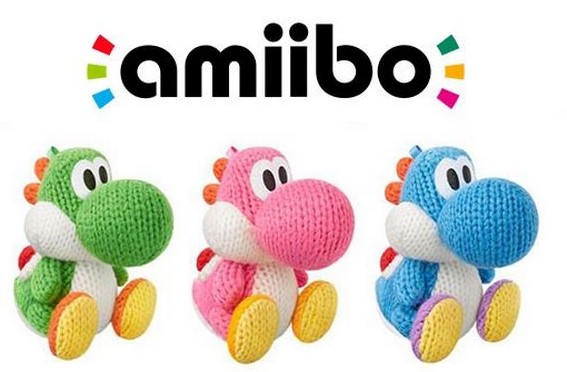 amiibo Yoshi en laine