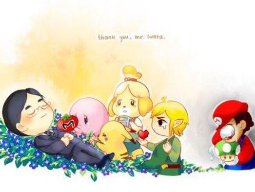 Satoru Iwata est mort le 11 juillet 2015 : les personnages Nintendo le pleurent