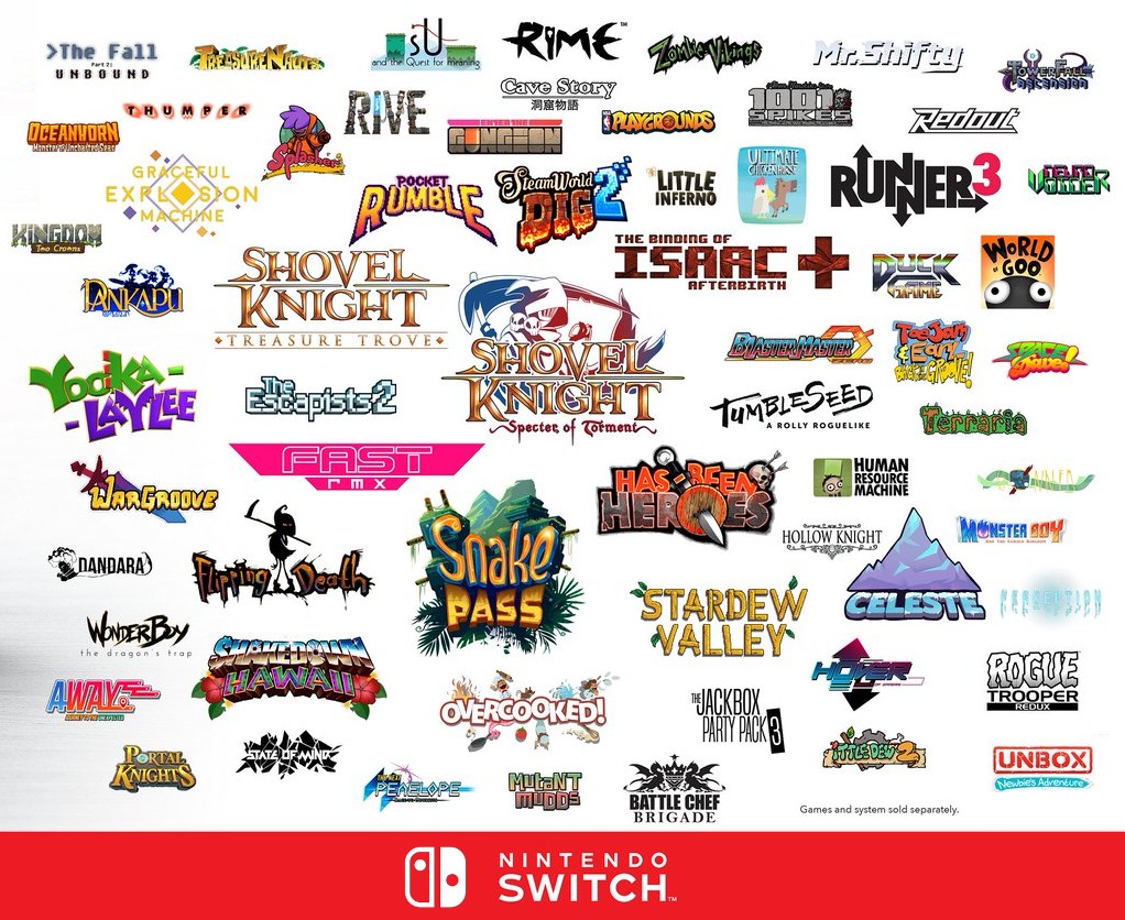 Les jeux Switch 