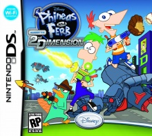 Jaquette Phineas et Ferb : Voyage dans la Deuxième Dimension