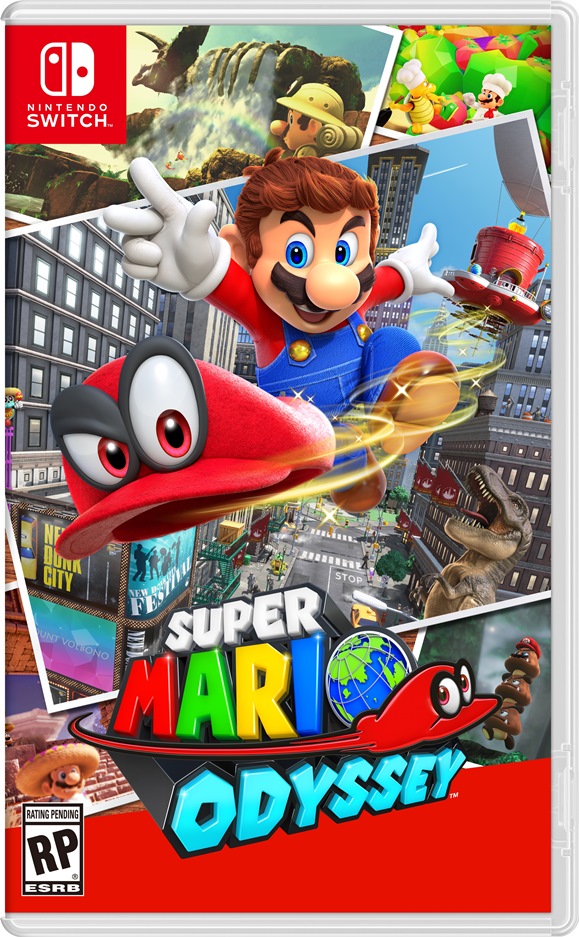 Résultat de recherche d'images pour "mario odyssey switch cover"