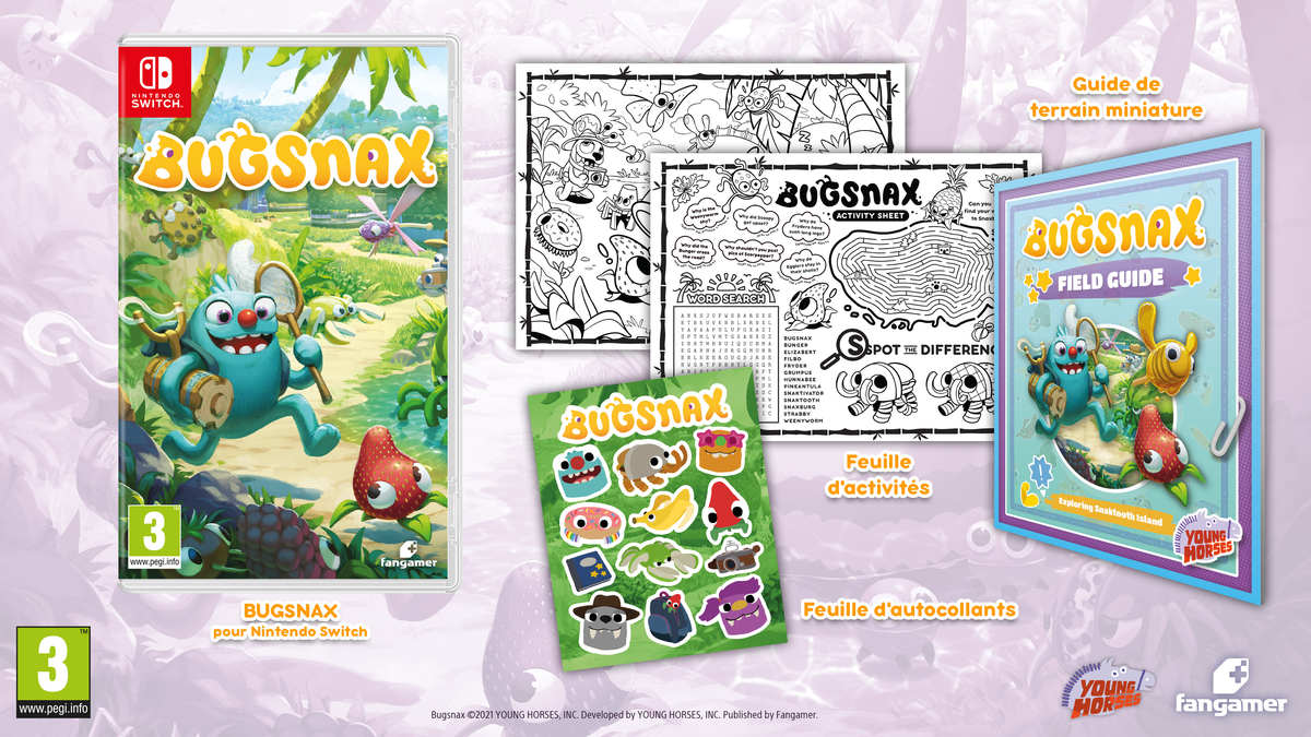 Bugsnax version physique Nintendo Switch