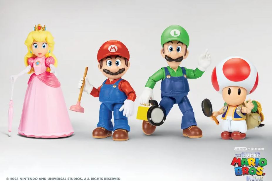 Super Mario Figurine Jouet - Super Mario - Mario contre. Bowser