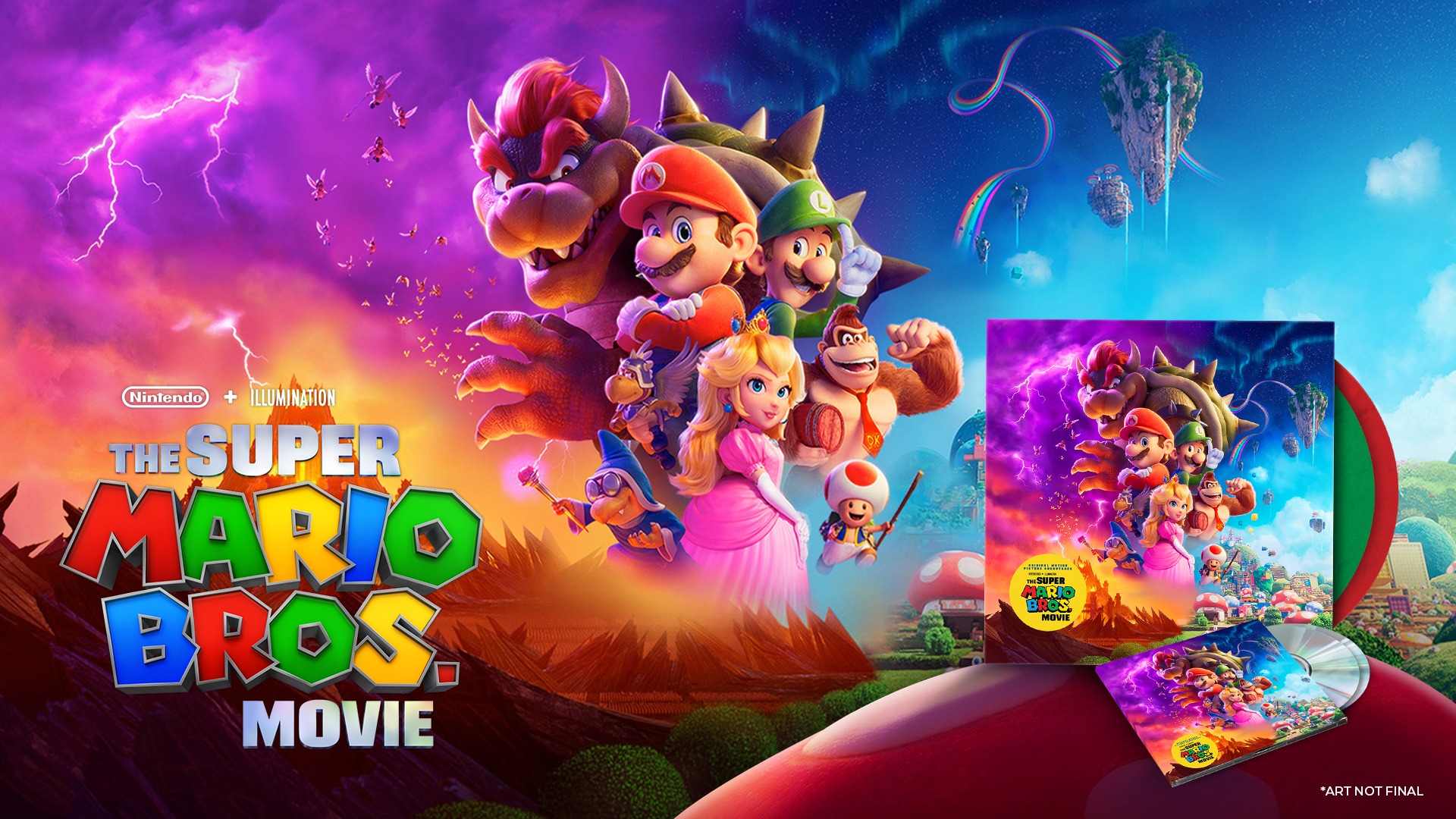 Super Mario Bros. Le Film La bandeson est disponible en