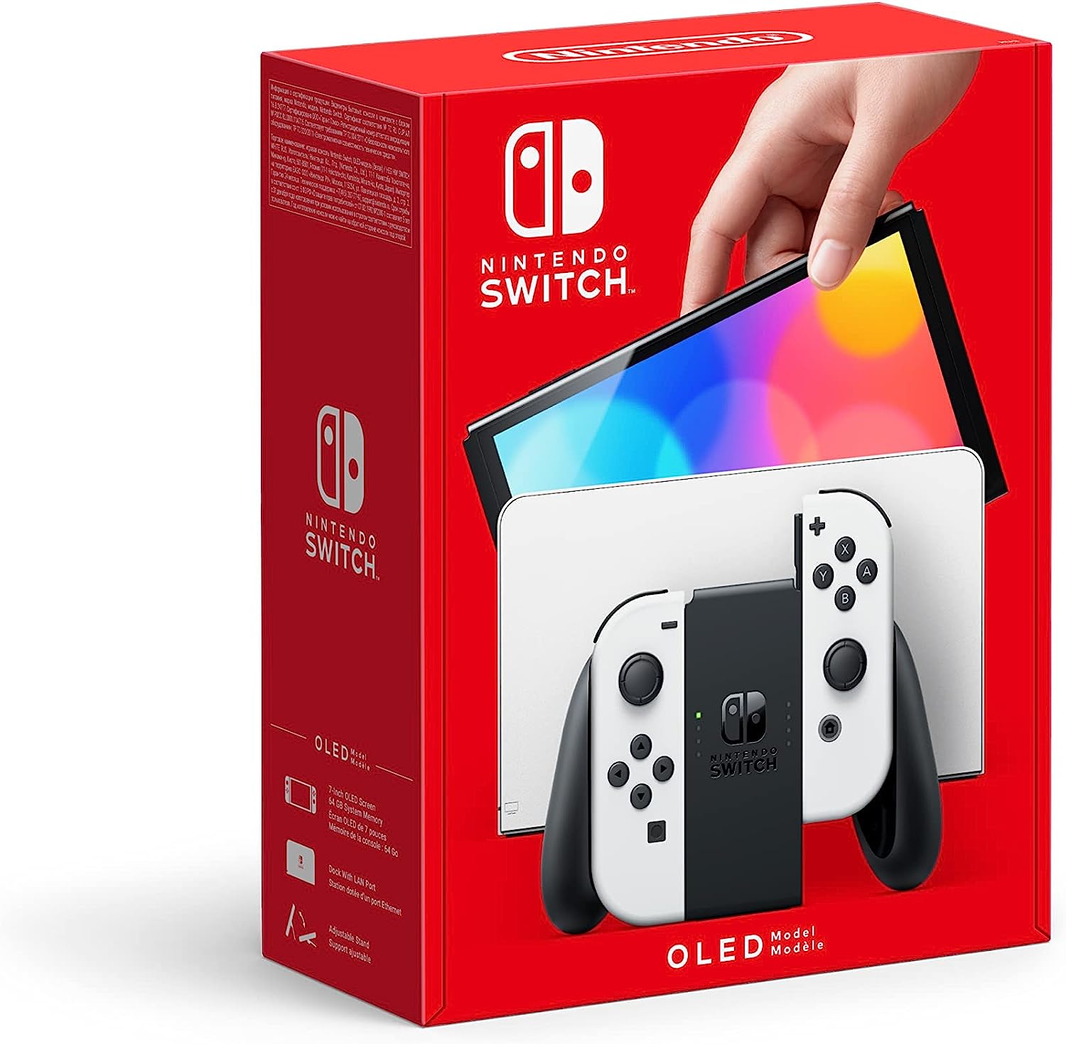 Assistance Nintendo : Schéma de la station d'accueil Nintendo Switch avec  port Ethernet