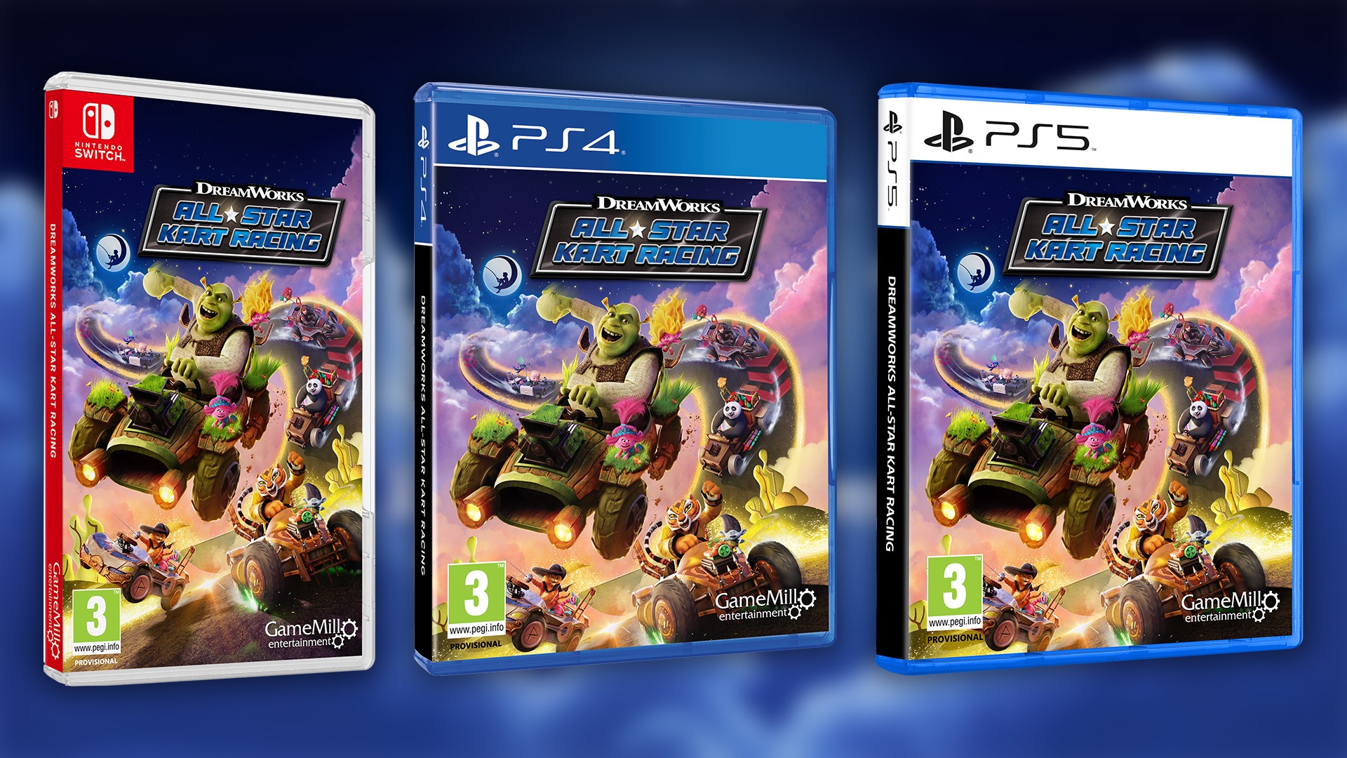 Dreamworks AllStar Kart Racing se dévoile sur Nintendo Switch