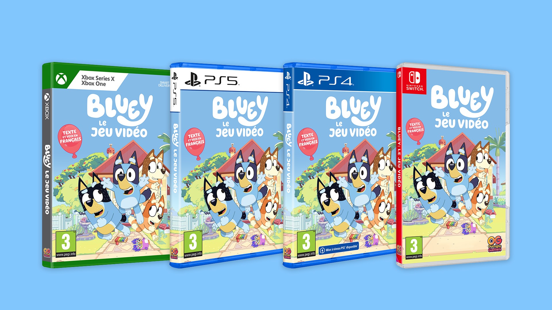 Bluey - La série animée s'offre son premier jeu vidéo sur Nintendo