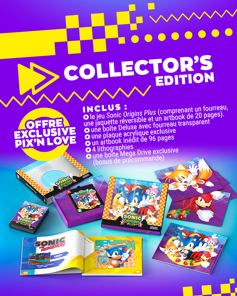 Sonic Origins Plus - Collector's Edition Nintendo Switch - Pix'n Love