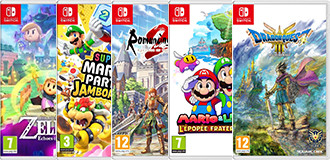 Image Zelda, Mario & Luigi, Dragon Quest - Les futurs hits de la Nintendo Switch sont disponibles en précommande