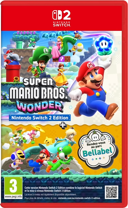 Image Super Mario Bros. Wonder – Nintendo Switch 2 Edition + Rendez-vous au parc Bellabel