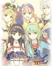 Jaquette Atelier Shallie DX : Alchemists of the Dusk Sea