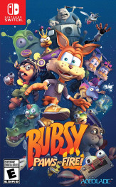 Jaquette Bubsy : Paws on Fire!