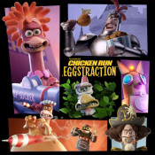 Jaquette Chicken Run: Commandodu