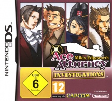 Jaquette Ace Attorney Investigations : Miles Edgeworth