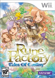 Jaquette Rune Factory : Tides of Destiny