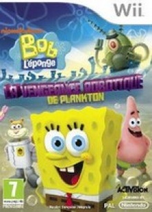 Jaquette Bob l'Eponge : La Vengeance Robotique de Plankton
