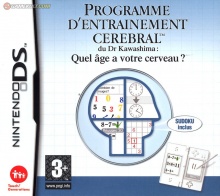 Jaquette Programme d'Entraînement Cérébral du Dr Kawashima