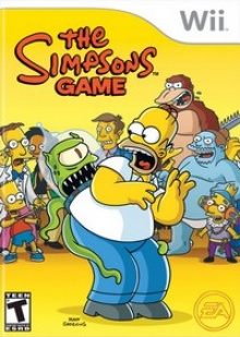 Jaquette The Simpsons Game