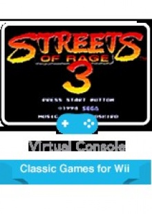 Jaquette Streets of Rage III