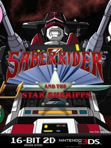 Jaquette Saber Rider and the Star Sheriffs