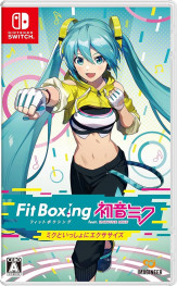 Jaquette Fitness Boxing feat. Hatsune Miku
