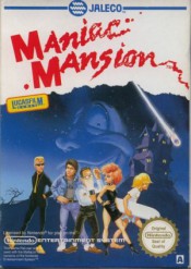 Jaquette Maniac Mansion