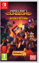 Jaquette Minecraft Dungeons