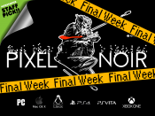 Jaquette Pixel Noir