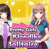 Jaquette Pretty Girls Klondike Solitaire