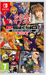 Jaquette Psikyo Shooting Stars Bravo