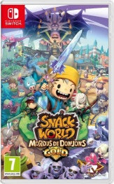 Jaquette Snack World : Mordus de Donjons - GOLD