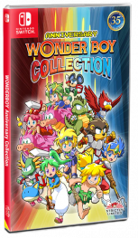Jaquette Wonder Boy Anniversary Collection