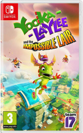 Jaquette Yooka-Laylee and the Impossible Lair