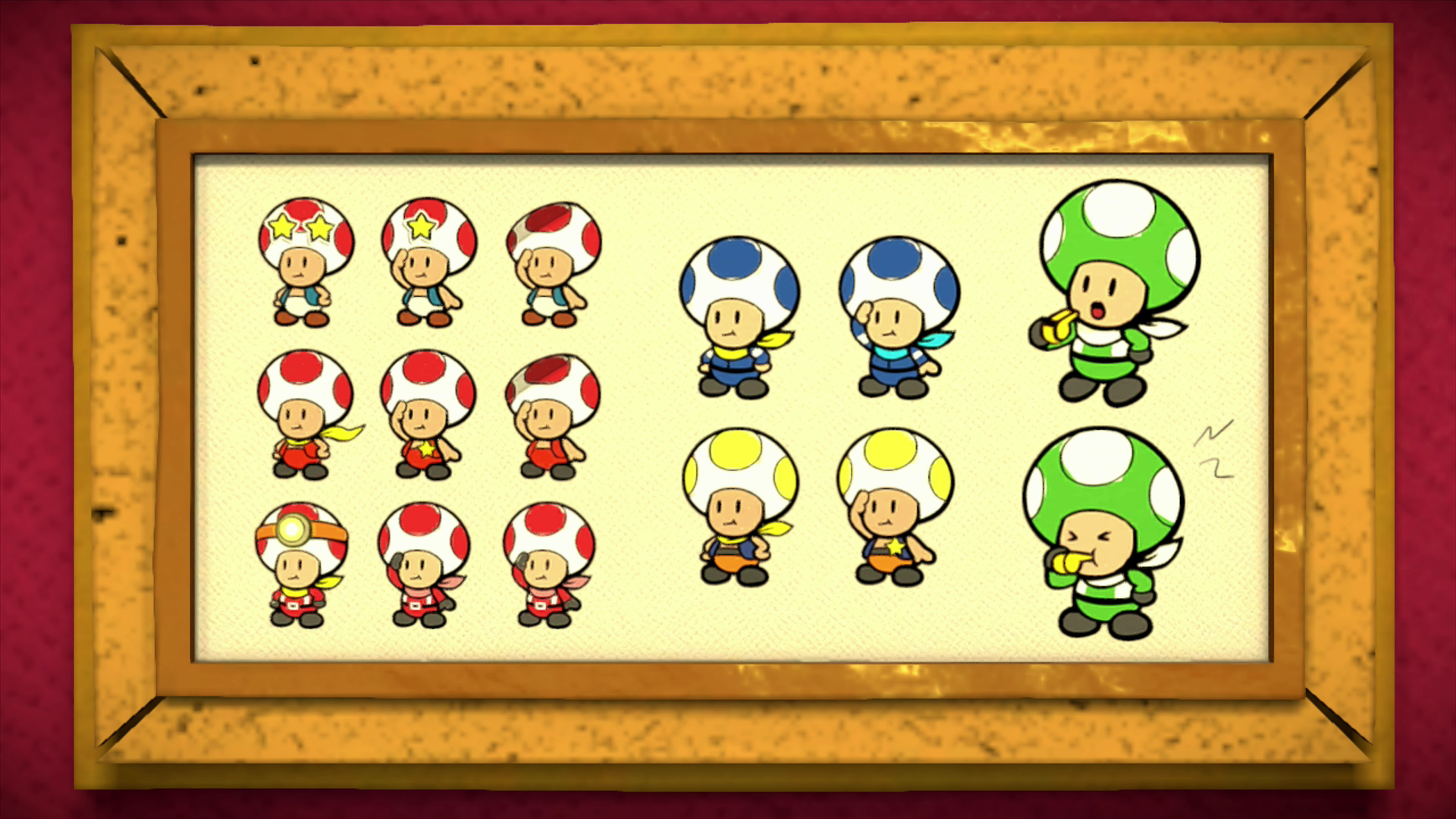 [Spoilers] Une nouvelle vague de concept-arts pour Paper Mario : Color