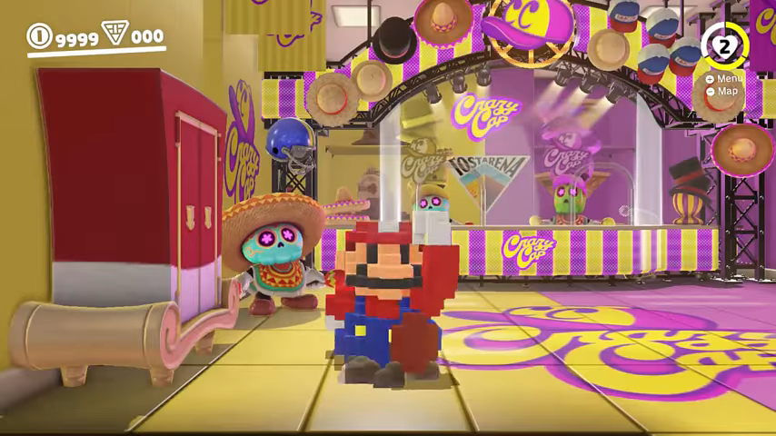 Vidéo Des Costumes Cachés à Venir Dans Super Mario Odyssey